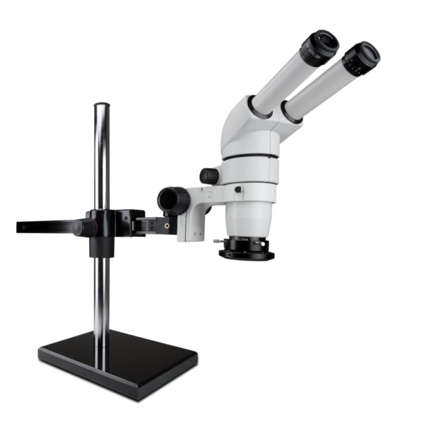 Scienscope 20 Degree Head Stereo Zoom Microscope With LED Ring On A Gliding Stand CMO-PK5-R3E - main
